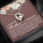 Mother On My Wedding Day Forever Love Necklace - Love You This Much