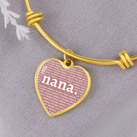 Thumbnail for Nana Heart Bangle (New) - Love You This Much