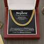 Nephew If There Ever Cuban Chain Link Necklace - Love You This Much