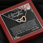 New Beautiful Daughter Interlocking Hearts Necklace - Love You This Much