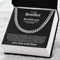 New Big Brother Cuban Necklace - Love You This Much