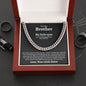 New Big Brother Cuban Necklace - Love You This Much
