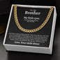 New Big Brother Cuban Necklace - Love You This Much