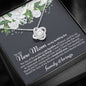 New Mom Love Knot Necklace - Love You This Much