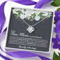 New Mom Love Knot Necklace - Love You This Much