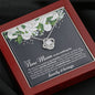 New Mom Love Knot Necklace - Love You This Much