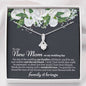 New Mom (Mother in Law) From Bride Alluring Beauty Necklace - Love You This Much
