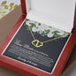 New Mom Wedding Solid Gold Necklace - Love You This Much