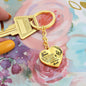Niece (Love Aunt) Heart Keychain - Love You This Much