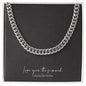 Original Cuban Necklace - Love You This Much