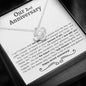 Our 2nd Anniversary Knot Necklace - Love You This Much