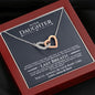 Our Daughter (Last Breath) Interlocking Hearts Necklace - Love You This Much