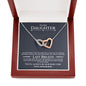 Our Daughter (Last Breath) Interlocking Hearts Necklace - Love You This Much