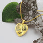 OUR Wonderful Mom Heart Necklace - Love You This Much