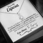 Para Mi Esposa Alluring Beauty Necklace - Love You This Much