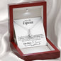 Para Mi Esposa Alluring Beauty Necklace - Love You This Much