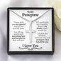 Pawpaw Cross Necklace - Love You This Much