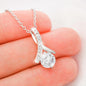 Personalized 10th Anniversary Alluring Beauty Necklace - Love You This Much