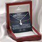 Personalized 20th Anniversary Alluring Beauty Necklace - Love You This Much