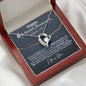 Personalized 6 Month Anniversary Forever Love Necklace - Love You This Much