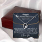 Personalized 6 Month Anniversary Forever Love Necklace - Love You This Much