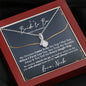 Personalized Bride to Be Always Remember Alluring Beauty Necklace - Love You This Much