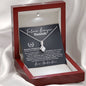 Personalized Future Lawyer Alluring Beauty Necklace - Love You This Much
