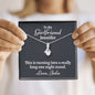 Personalized Girlfriend "One Night Stand" Alluring Beauty Necklace - Love You This Much