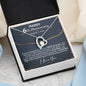 Personalized Happy 6th Anniversary Forever Love Necklace - Love You This Much