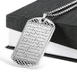 Personalized Morse Code Promise Necklace For Men - Love You This Much