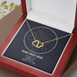 Personalized Solid Gold Star Map Necklace - Love You This Much