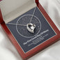 Personalized Stars Forever Love Necklace - Love You This Much