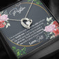 Personalized Stepdaughter Wedding Forever Love Necklace - Love You This Much