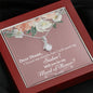 Personalized Will You Be My Maid Of Honor Alluring Beauty Necklace - Love You This Much