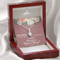 Personalized Will You Be My Maid Of Honor Alluring Beauty Necklace - Love You This Much
