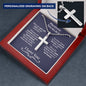 Promise Cross Necklace (Engraving) - Love You This Much