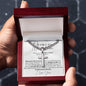 Promise Cuban Cross Necklace - Love You This Much