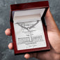 Promise Cuban Cross Necklace - Love You This Much