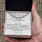 Promise Cuban Cross Necklace - Love You This Much