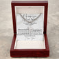Promise Cuban Cross Necklace - Love You This Much