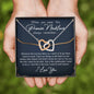 Promise (I Love You) Interlocking Hearts Necklace - Love You This Much