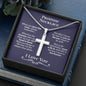 Promise Necklace Cross For Him - Love You This Much