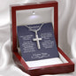 Promise Necklace Cross For Him - Love You This Much
