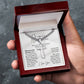 Promise "Our Journey" Cuban Cross Necklace - Love You This Much