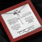 Promotion Cross Necklace - Love You This Much