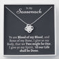 Sassenach Love Knot Necklace - Love You This Much