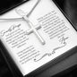 Serenity Prayer Cross Necklace - Love You This Much