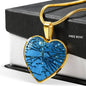 Shattered Glass Heart Necklace - Love You This Much
