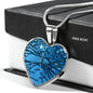 Shattered Glass Heart Necklace - Love You This Much