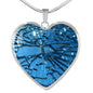 Shattered Glass Heart Necklace - Love You This Much